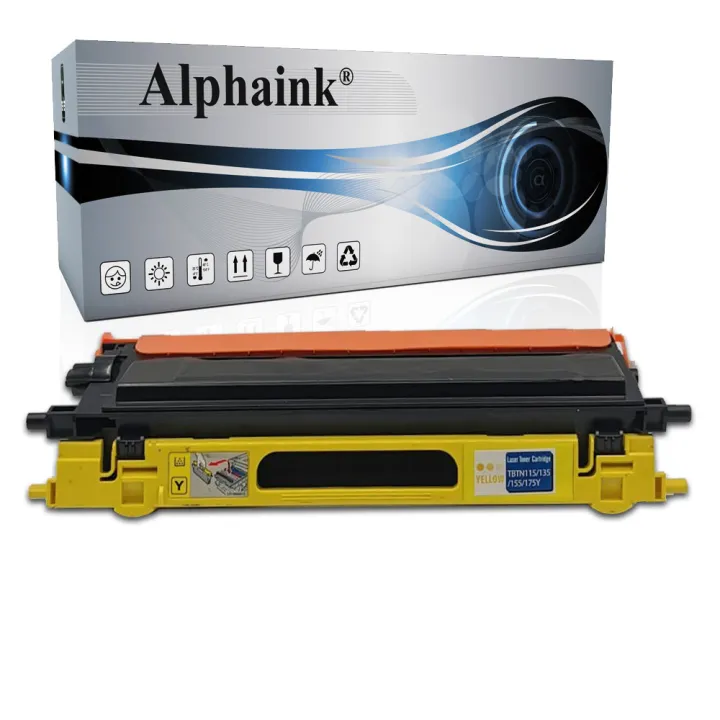 Toner compatibile per BROTHER TN135Y | Alphaink - Qualità e Risparmio