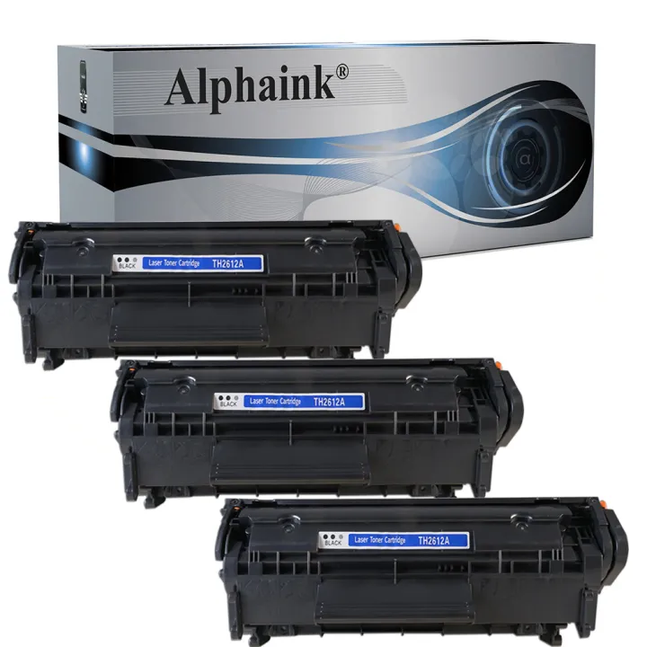Toner compatibile per HP Q2612AKIT3 | Alphaink - Qualità e Risparmio