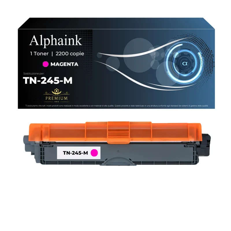 Toner TN-245M Magenta Compatibile per Brother | Alphaink