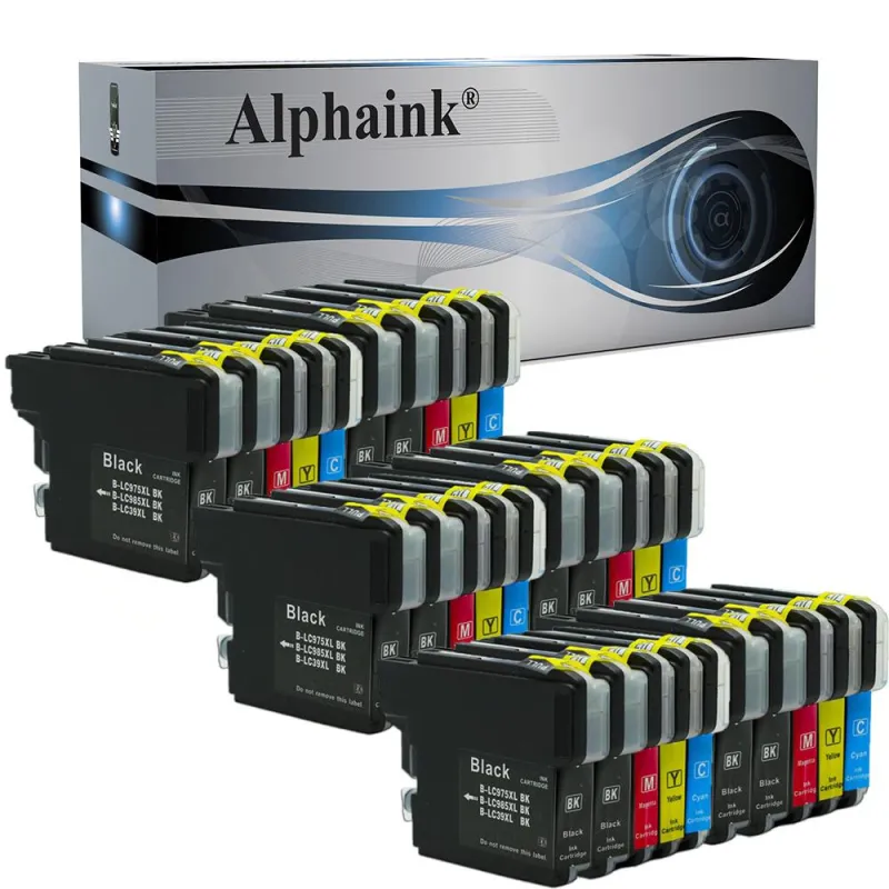 Offerta Kit 30 Cartucce Brother LC-985 Nero + Colore