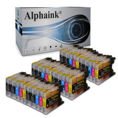 Kit 30 cartucce Brother LC1280  nero + colore