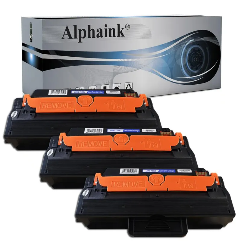Kit 3 Toner MLT-D103L Nero Compatibili per Samsung | Alphaink