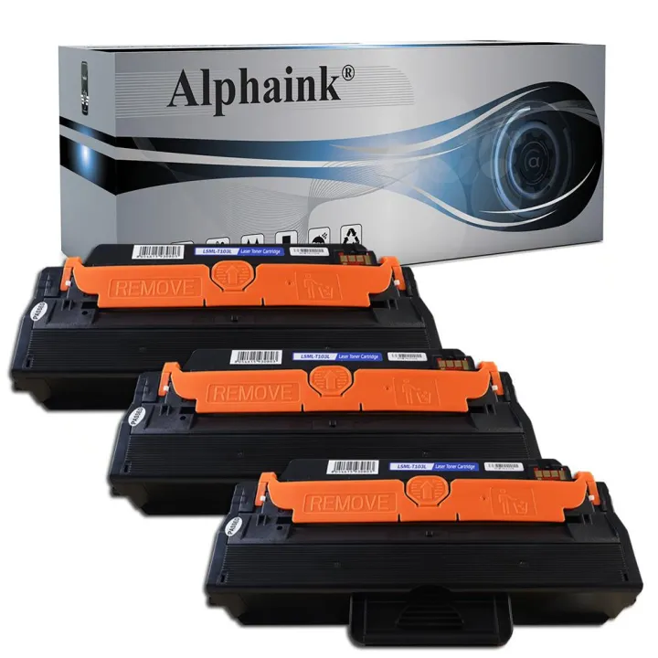 Kit 3 Toner MLT-D103L Nero Compatibili per Samsung | Alphaink