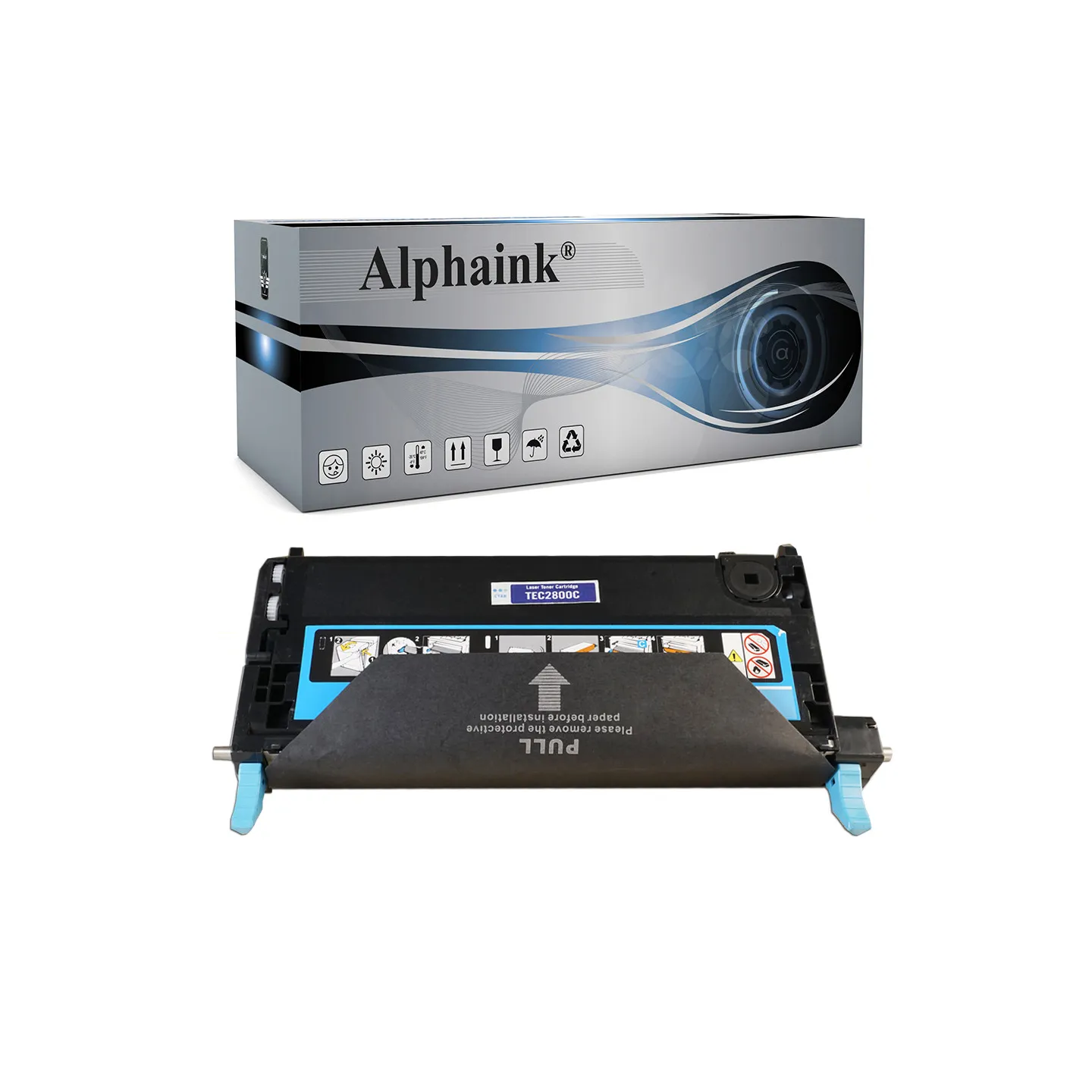 Toner compatibile per EPSON C2800C | Alphaink - Qualità e Risparmio