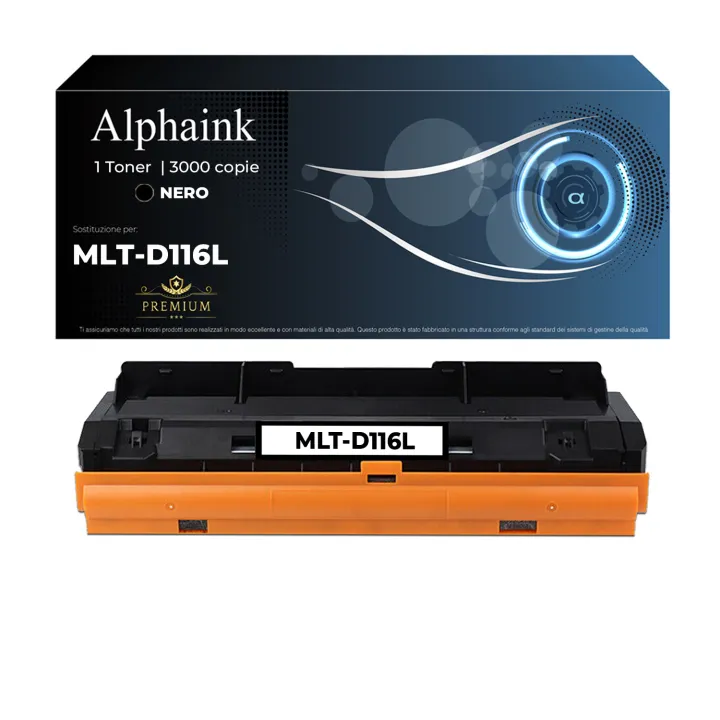 Toner MLT-D116L SU828A Compatibile per Samsung Nero | Alphaink