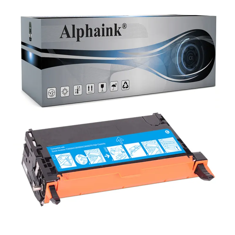 Toner compatibile per EPSON C3800C | Alphaink - Qualità e Risparmio