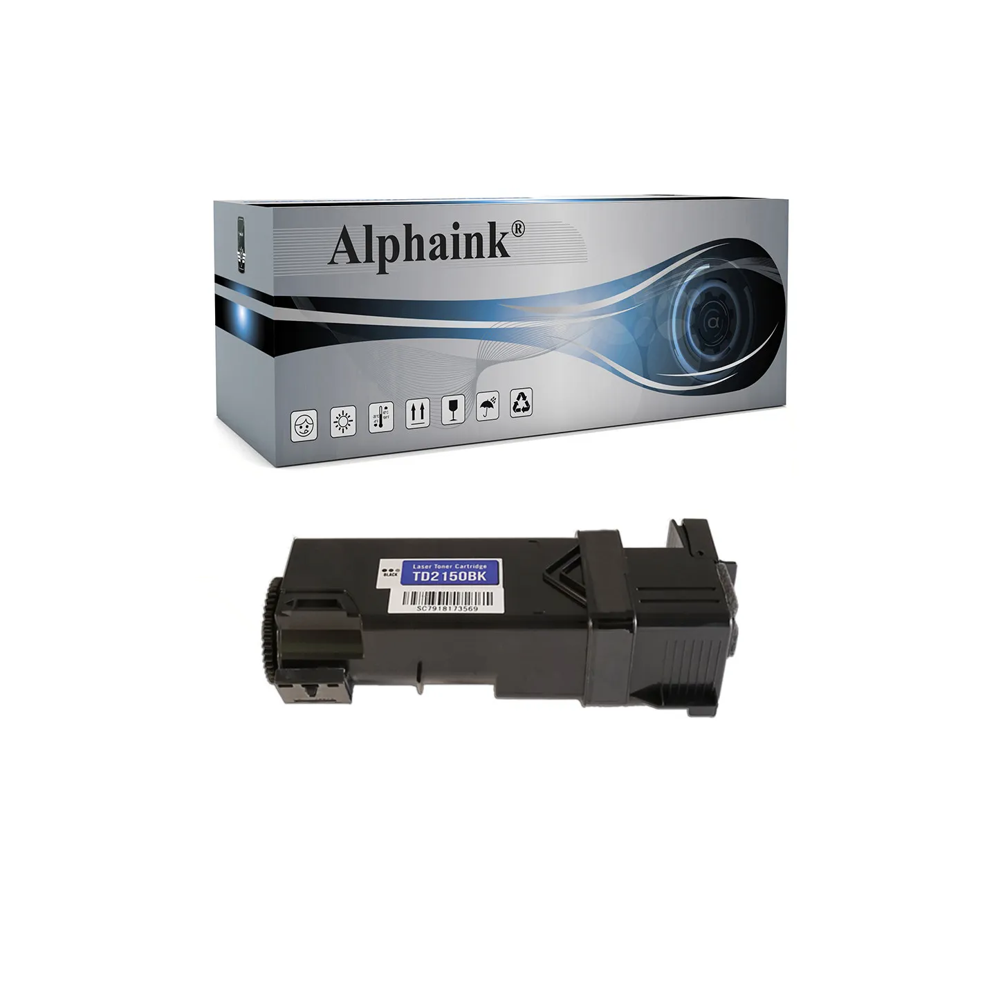 Toner 2150 Nero Compatibile per Dell – 3000 copie | Alphaink