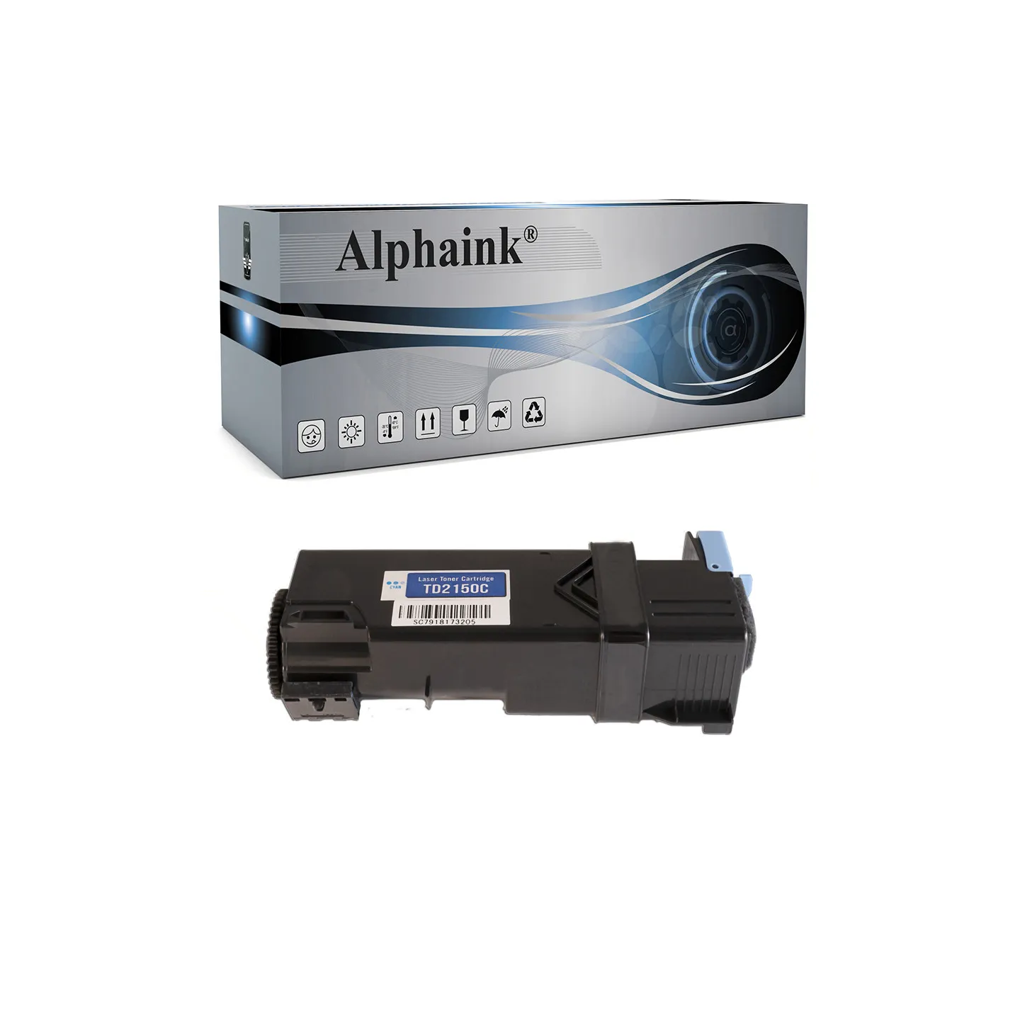 Toner 2150 Ciano Compatibile per Dell – 3000 copie | Alphaink