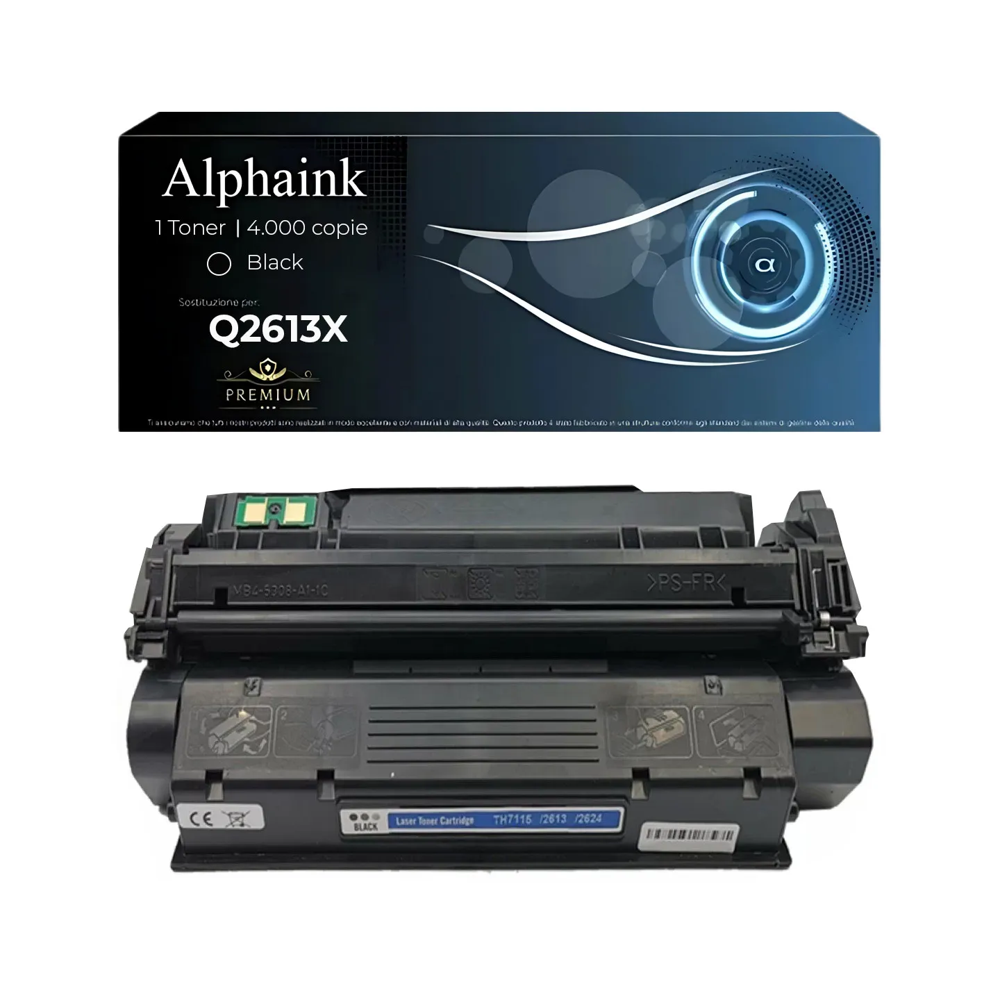 Toner compatibile per HP  Q2613X | Alphaink - Qualità e Risparmio