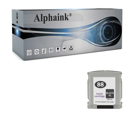Cartucce Compatibili per HP  HP88BK | Alphaink - Qualità e Risparmio