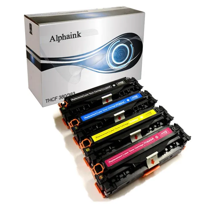Toner compatibile per HP  CF380AKIT4 | Alphaink - Qualità e Risparmio