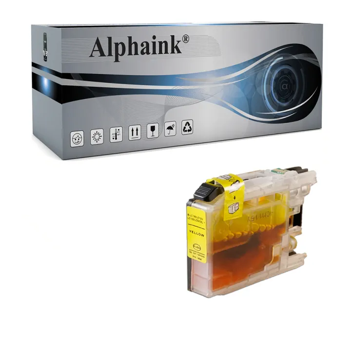 Miglior prezzo Cartuccia Brother LC125XL-Y Giallo compatibile – Alphaink