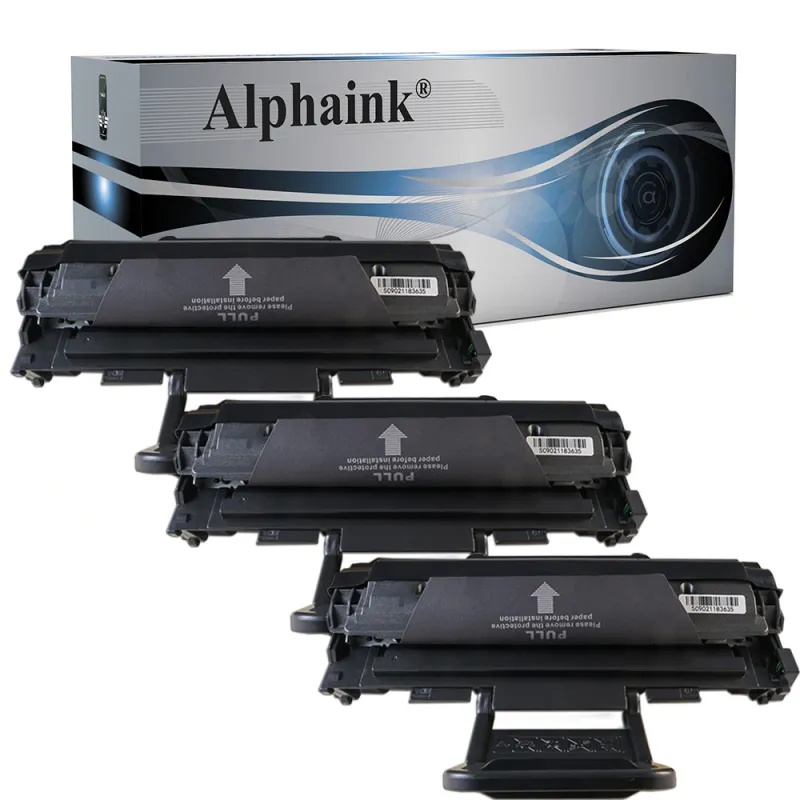 Kit 3 Toner MLT-D1082S Nero Compatibili per Samsung | Alphaink