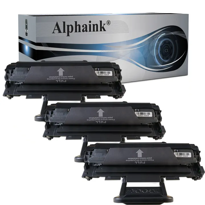 Kit 3 Toner MLT-D1082S Nero Compatibili per Samsung | Alphaink