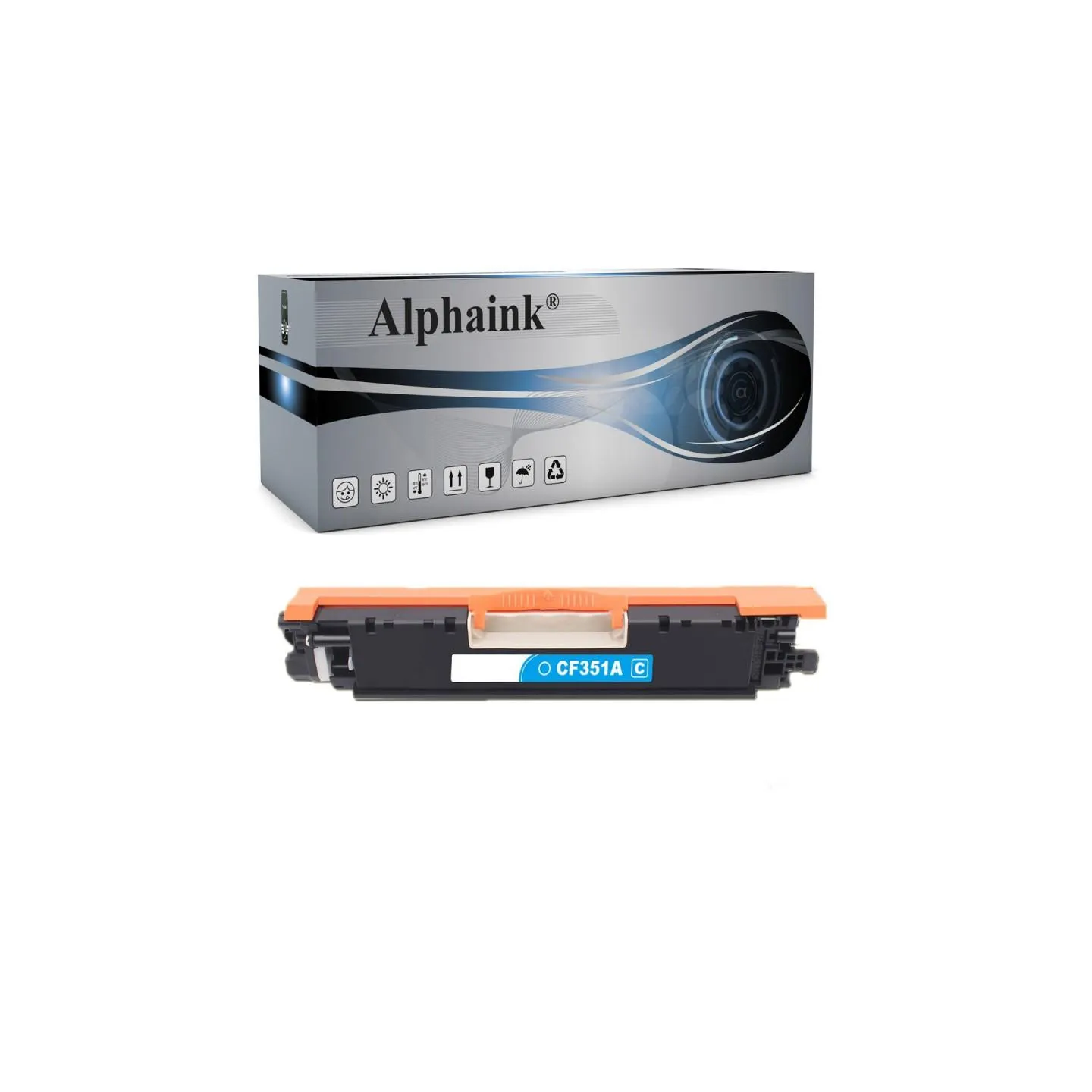 Toner compatibile per HP  CF351A | Alphaink - Qualità e Risparmio