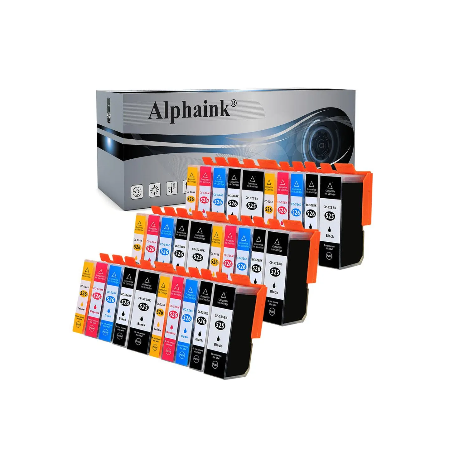 Cartucce Compatibili per CANON PGI525CHIPKIT30 | Alphaink - Qualità e Risparmio