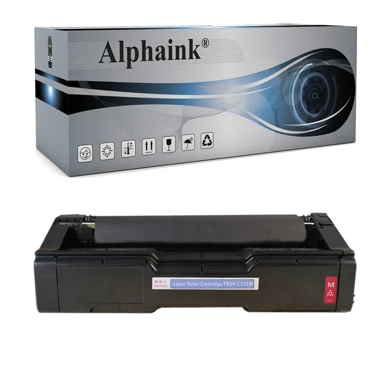 Toner rigenerato da originale RICOH RSPC231M | Alphaink - Qualità e Risparmio
