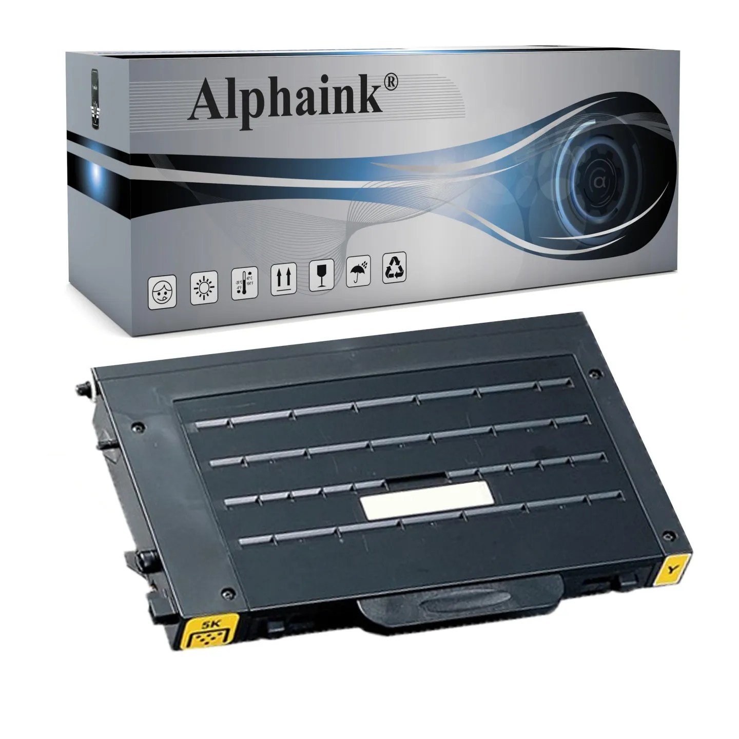 Toner rigenerato da originale SAMSUNG CLP510Y | Alphaink - Qualità e Risparmio