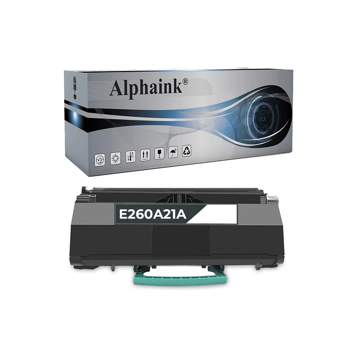Toner rigenerato da originale LEXMARK E260A21A | Alphaink - Qualità e Risparmio