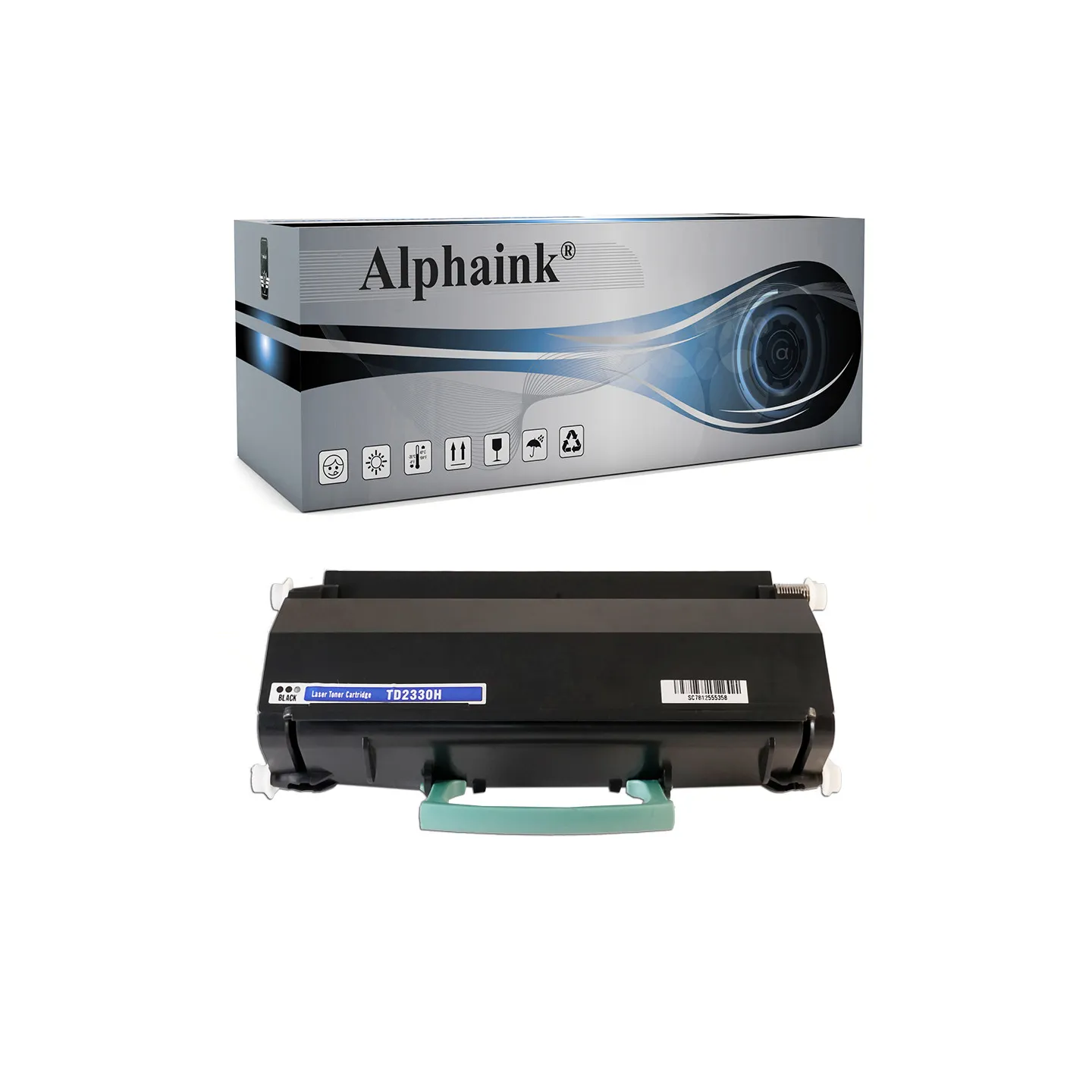 Toner rigenerato da originale DELL D2330BK | Alphaink - Qualità e Risparmio