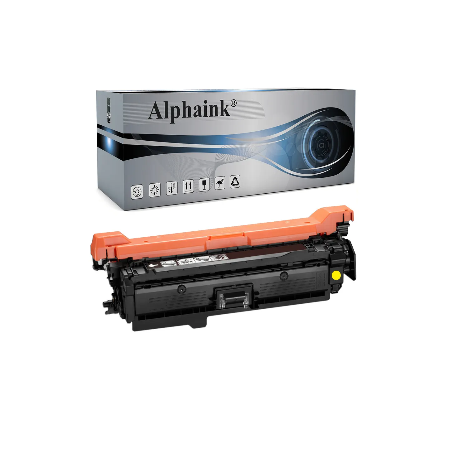 Toner compatibile per CANON CRG732Y | Alphaink - Qualità e Risparmio