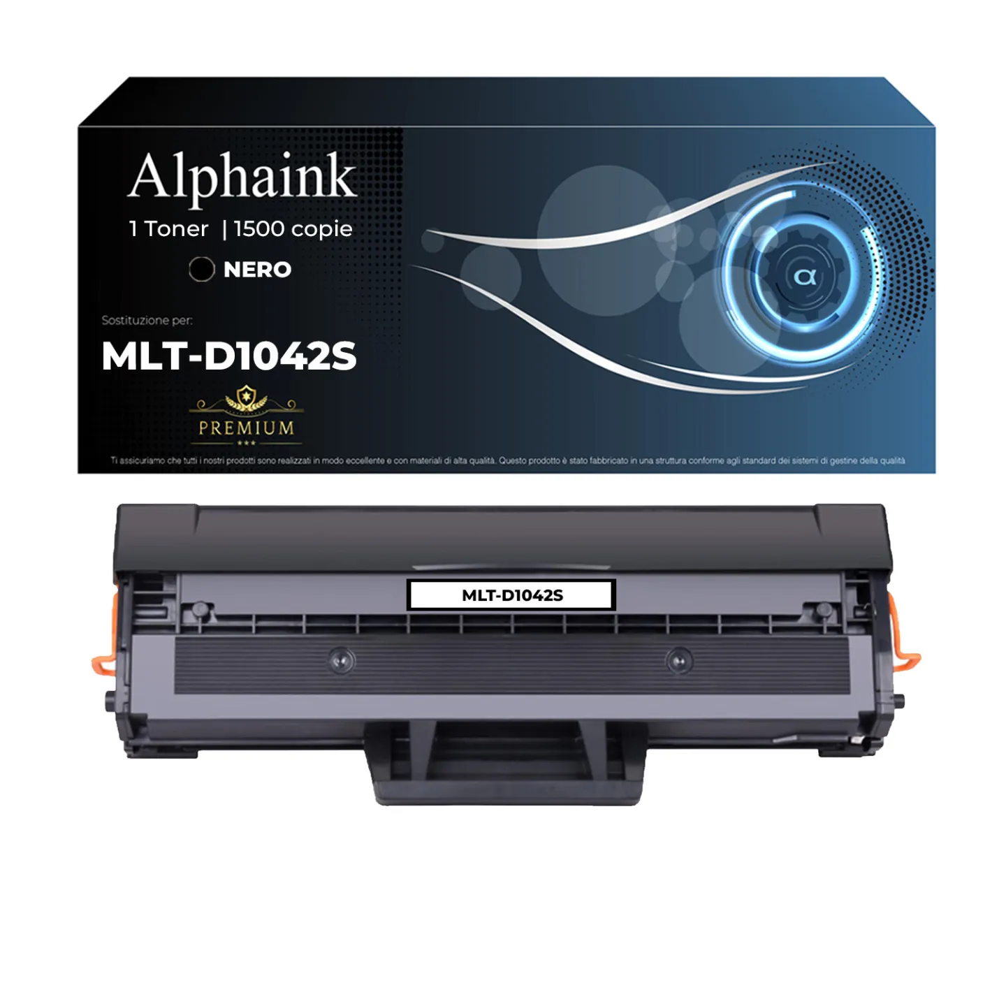 Toner MLT-D1042S SU737A Compatibile per Samsung Nero | Alphaink