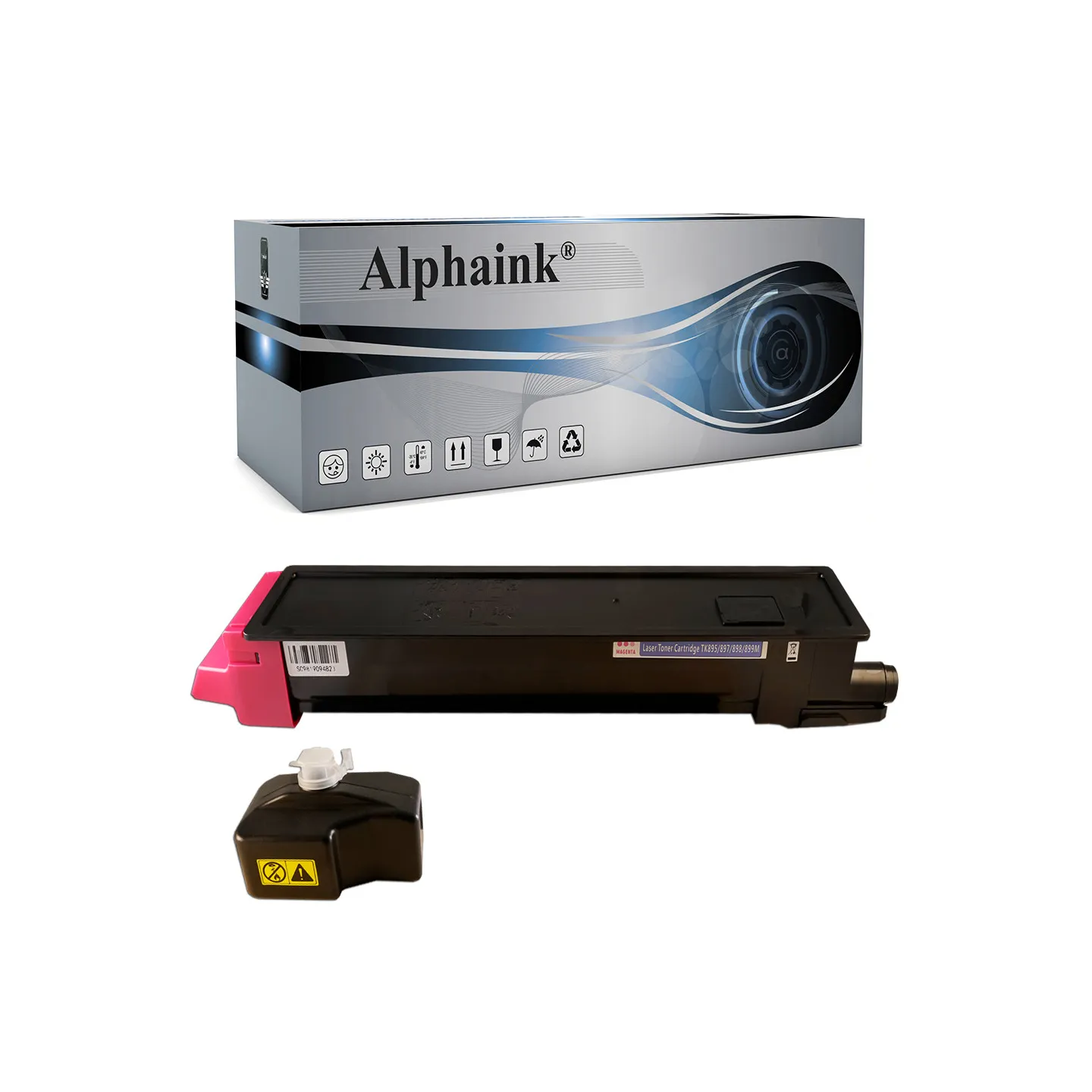 Toner compatibile per KYOCERA TK895M | Alphaink - Qualità e Risparmio