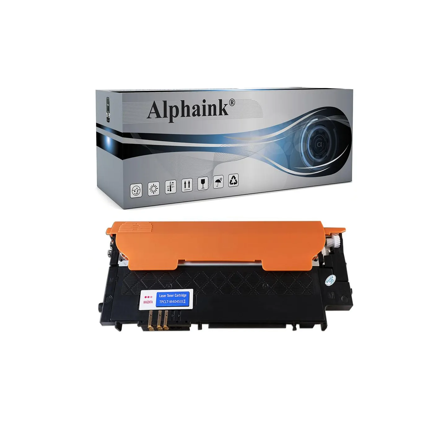 Toner rigenerato da originale SAMSUNG CLTM404S | Alphaink - Qualità e Risparmio