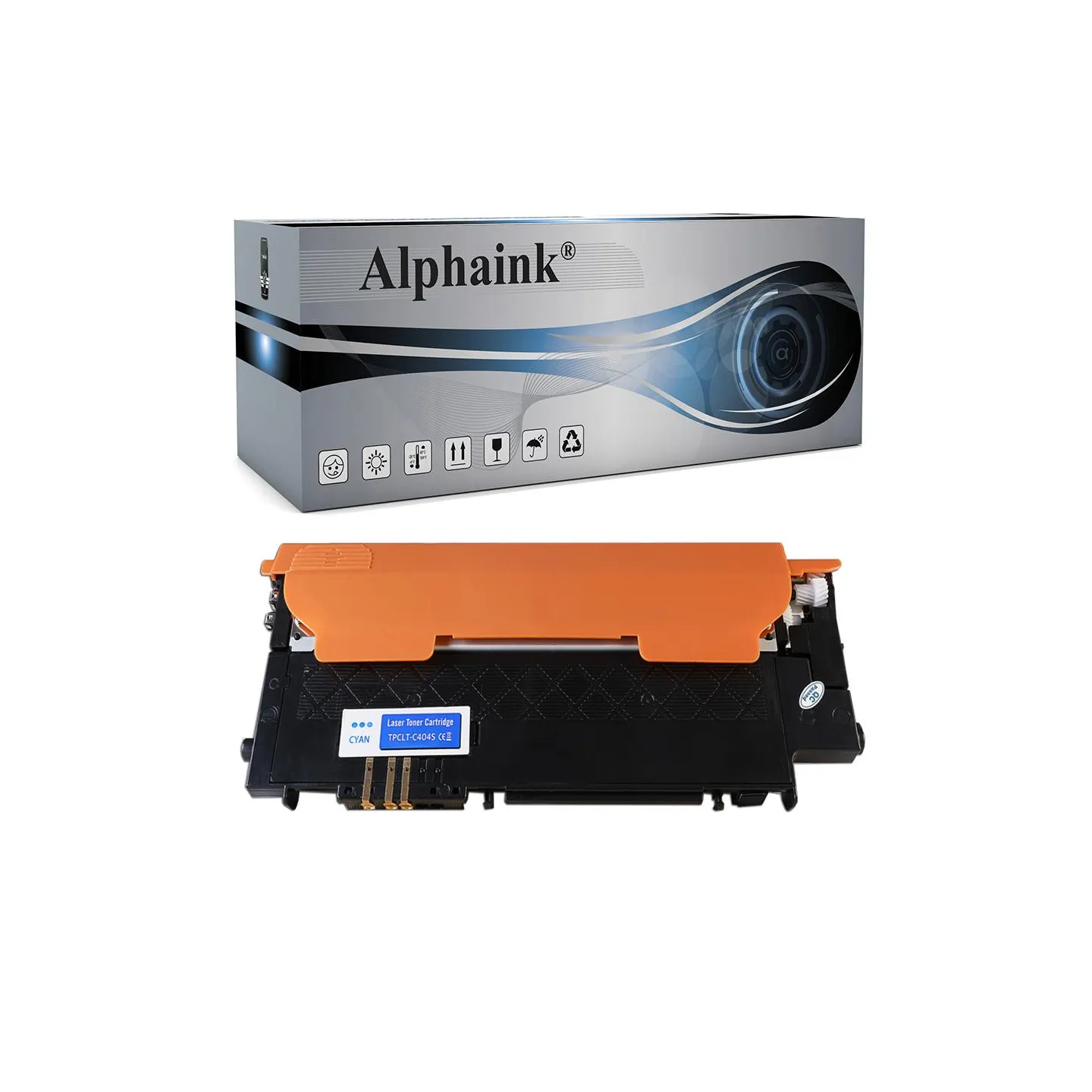Toner rigenerato da originale SAMSUNG CLTC404S | Alphaink - Qualità e Risparmio
