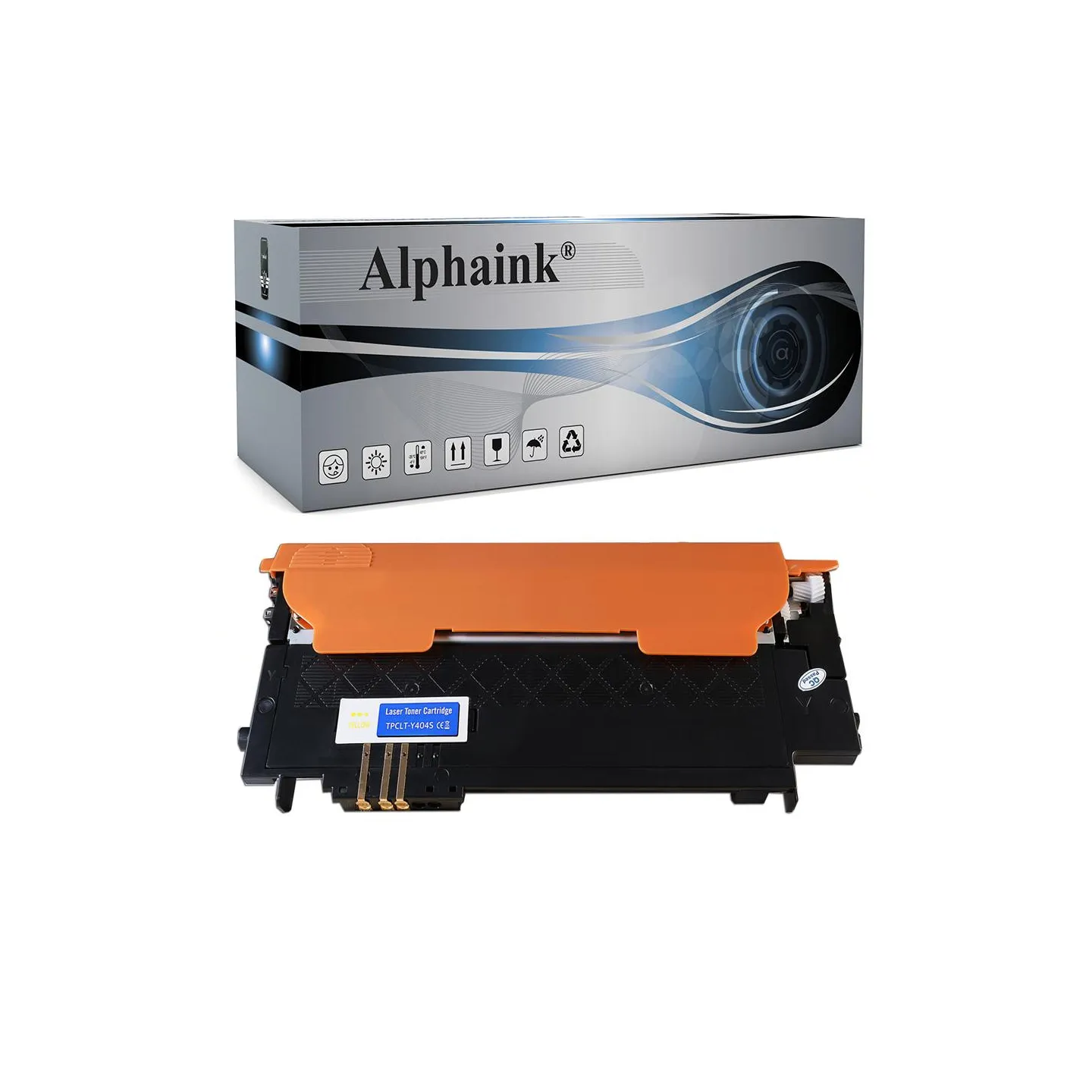 Toner rigenerato da originale SAMSUNG CLTY404S | Alphaink - Qualità e Risparmio