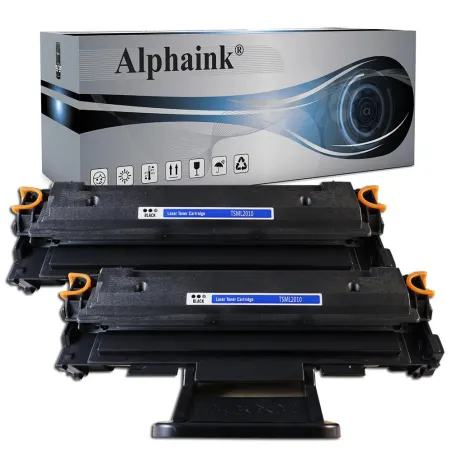 Kit 2 Toner ML2010D3 Nero Compatibili per Samsung | Alphaink