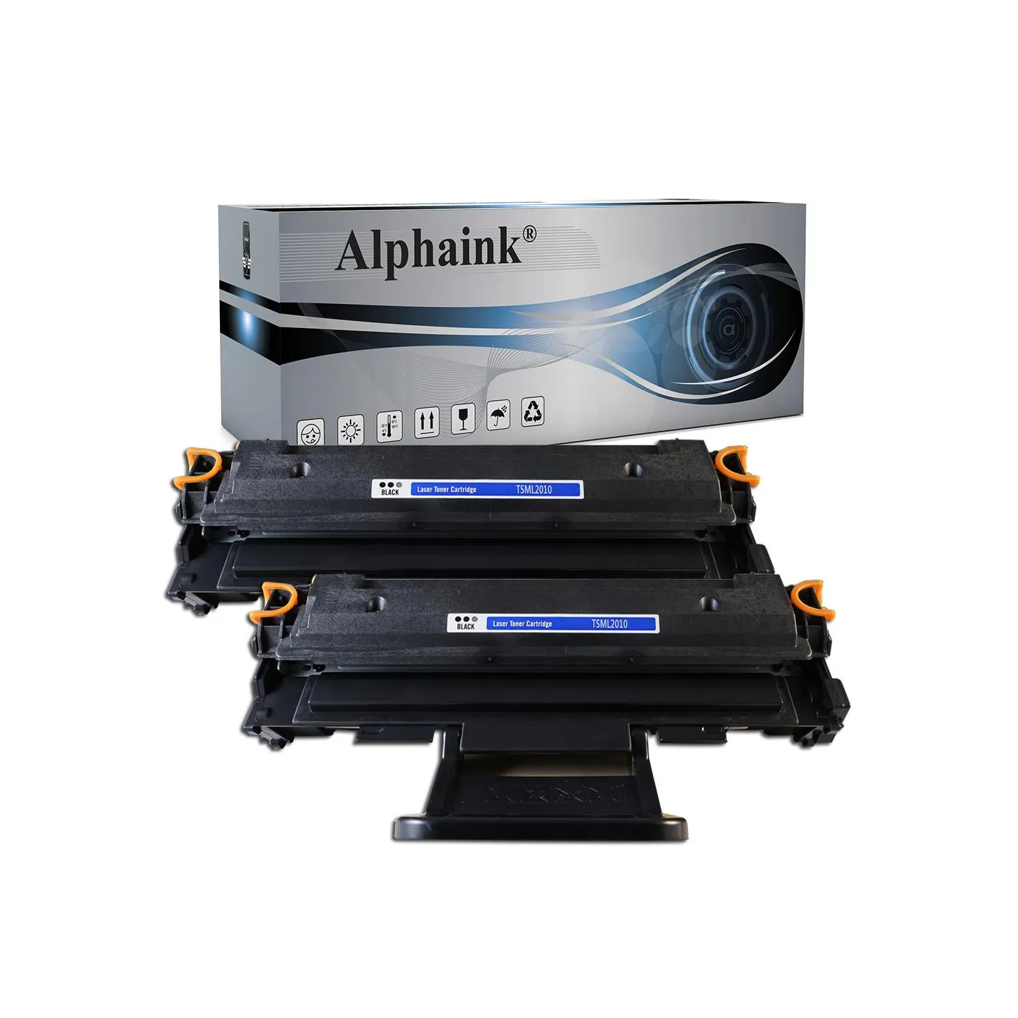 Kit 2 Toner ML2010D3 Nero Compatibili per Samsung | Alphaink