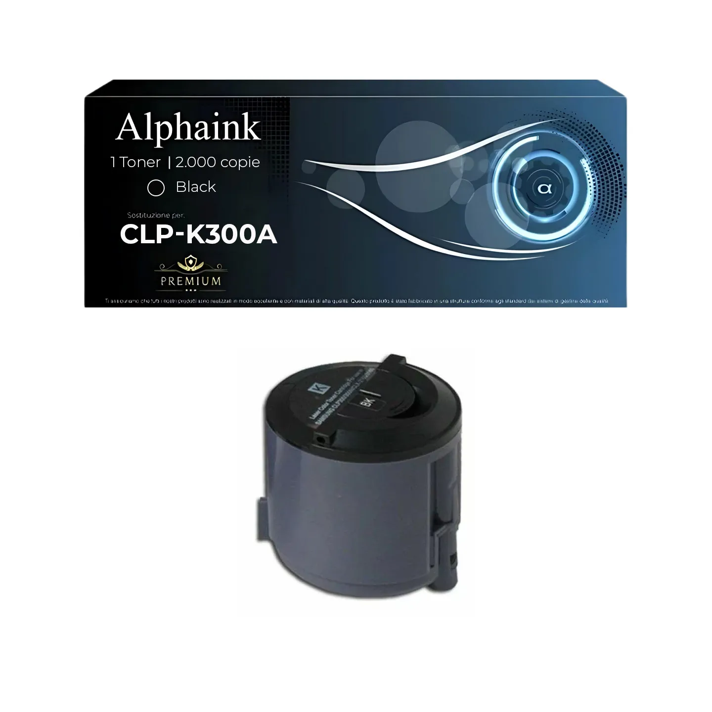 Toner compatibile per SAMSUNG CLPK300A | Alphaink - Qualità e Risparmio