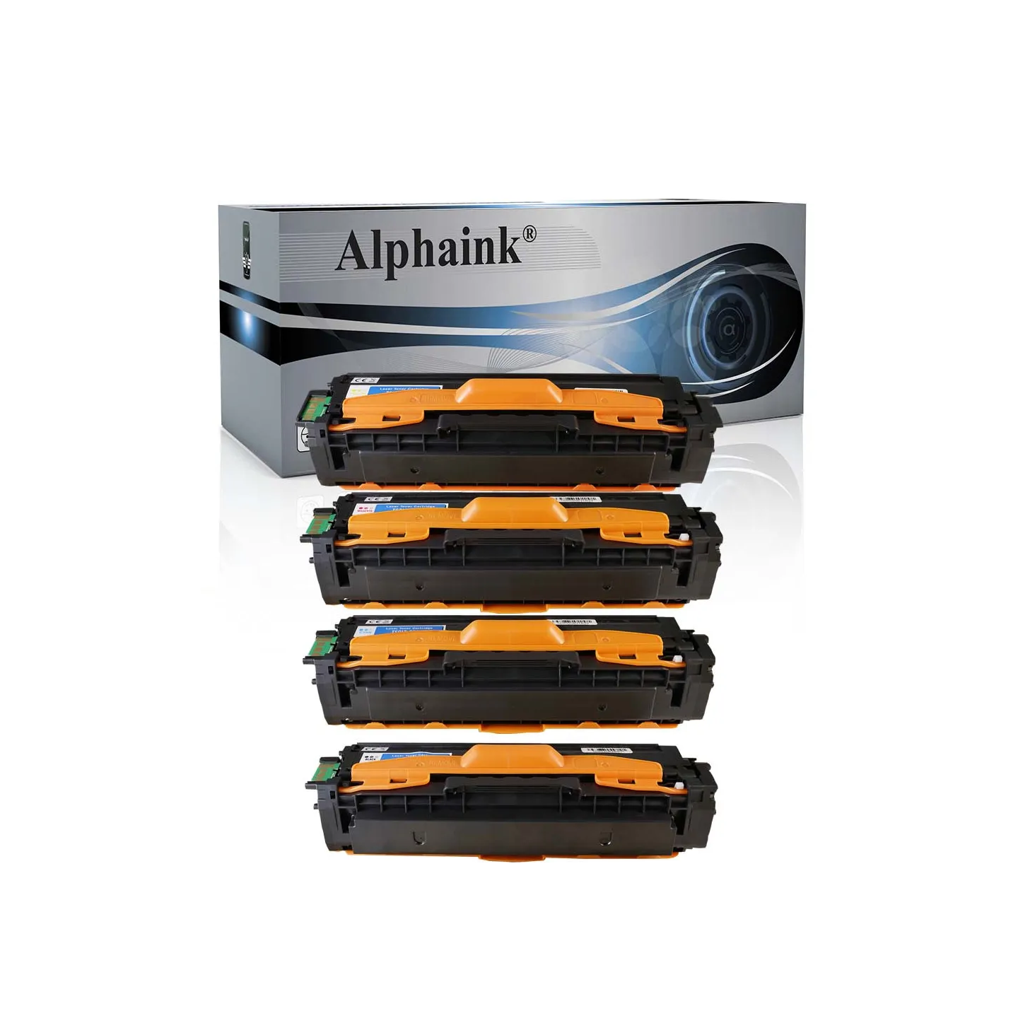 Toner compatibile per SAMSUNG CLT504SKIT4 | Alphaink - Qualità e Risparmio