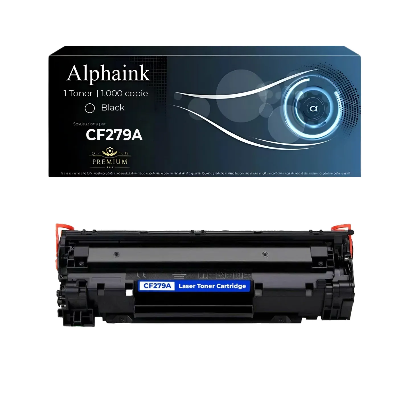 Toner CF279A 79A Compatibile per HP Nero | Alphaink