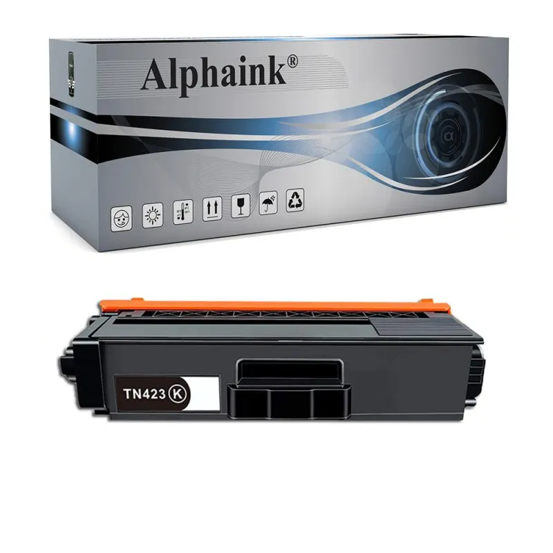 Toner compatibile per BROTHER TN423BK | Alphaink - Qualità e Risparmio