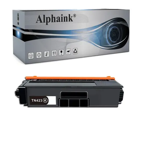 Toner compatibile per BROTHER TN423BK | Alphaink - Qualità e Risparmio