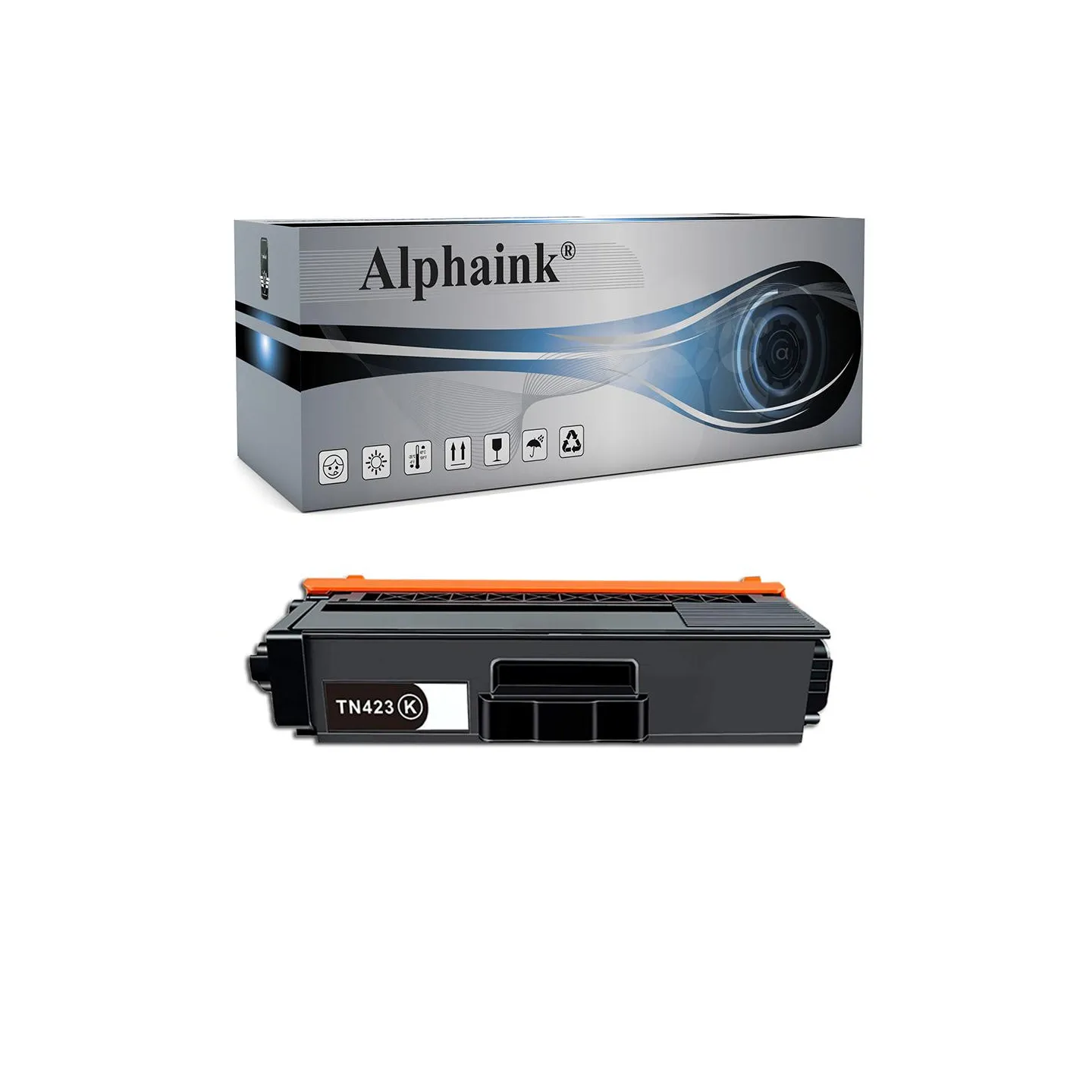 Toner compatibile per BROTHER TN423BK | Alphaink - Qualità e Risparmio