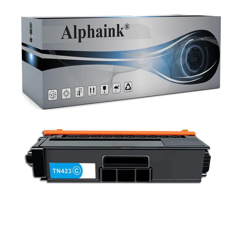 Toner compatibile per BROTHER TN423C | Alphaink - Qualità e Risparmio