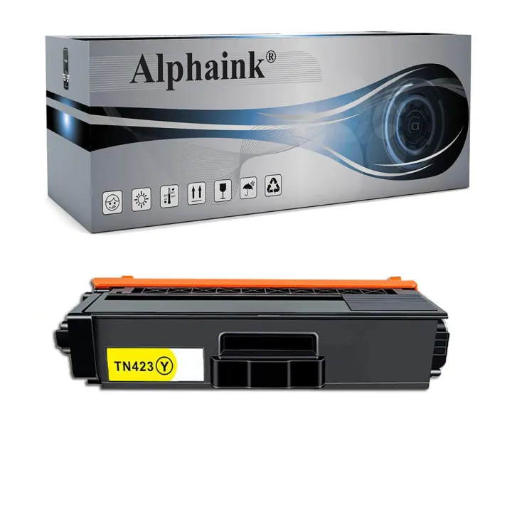 Toner compatibile per BROTHER TN423Y | Alphaink - Qualità e Risparmio