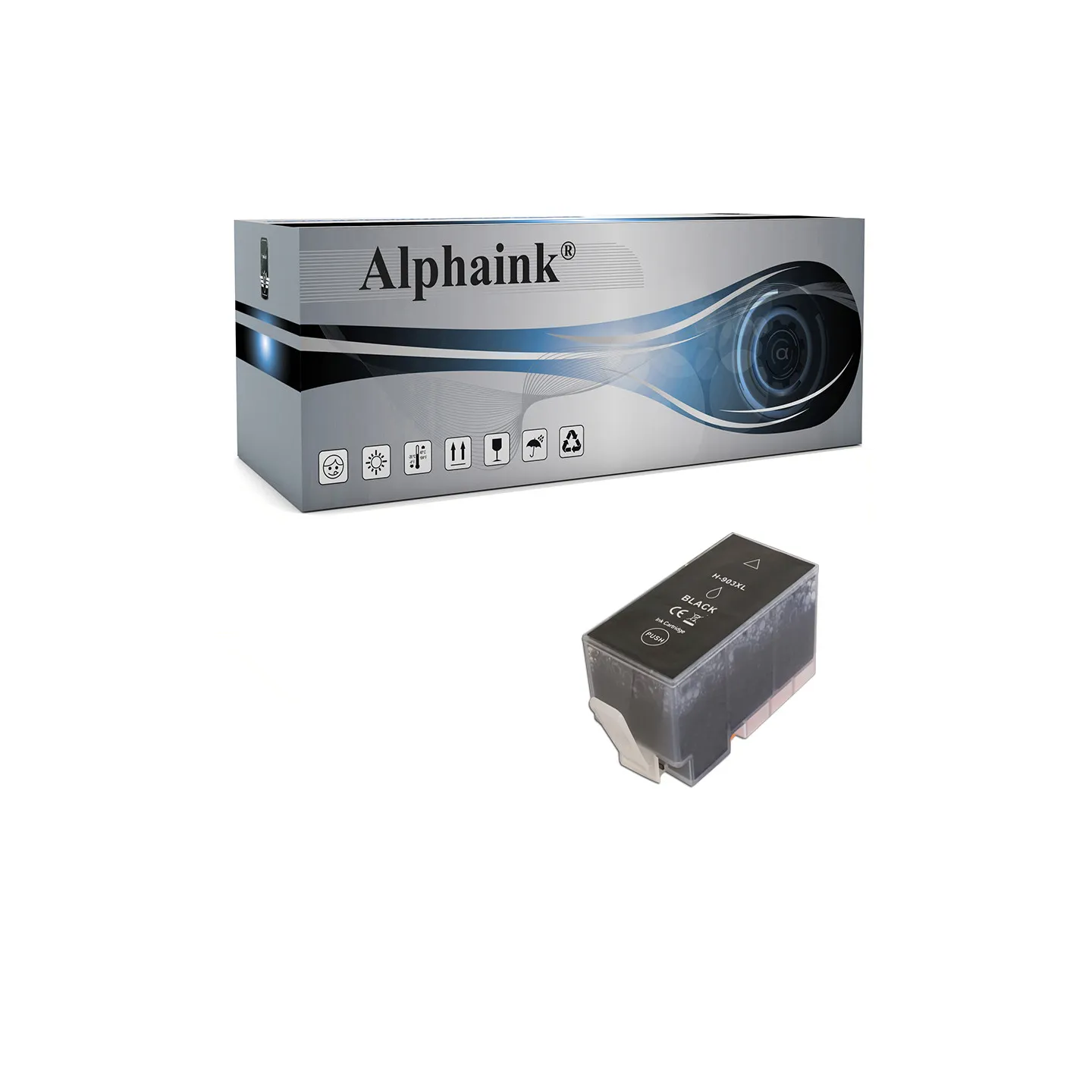 Cartucce Compatibili per HP  HP903XLBK | Alphaink - Qualità e Risparmio