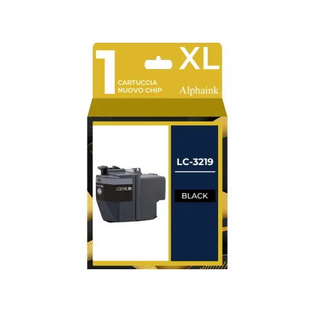 Compra Cartuccia Brother LC-3219BK Nero Alphaink
