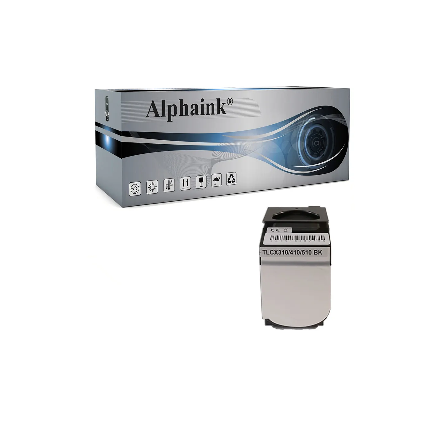 Toner compatibile per LEXMARK CX310BK | Alphaink - Qualità e Risparmio