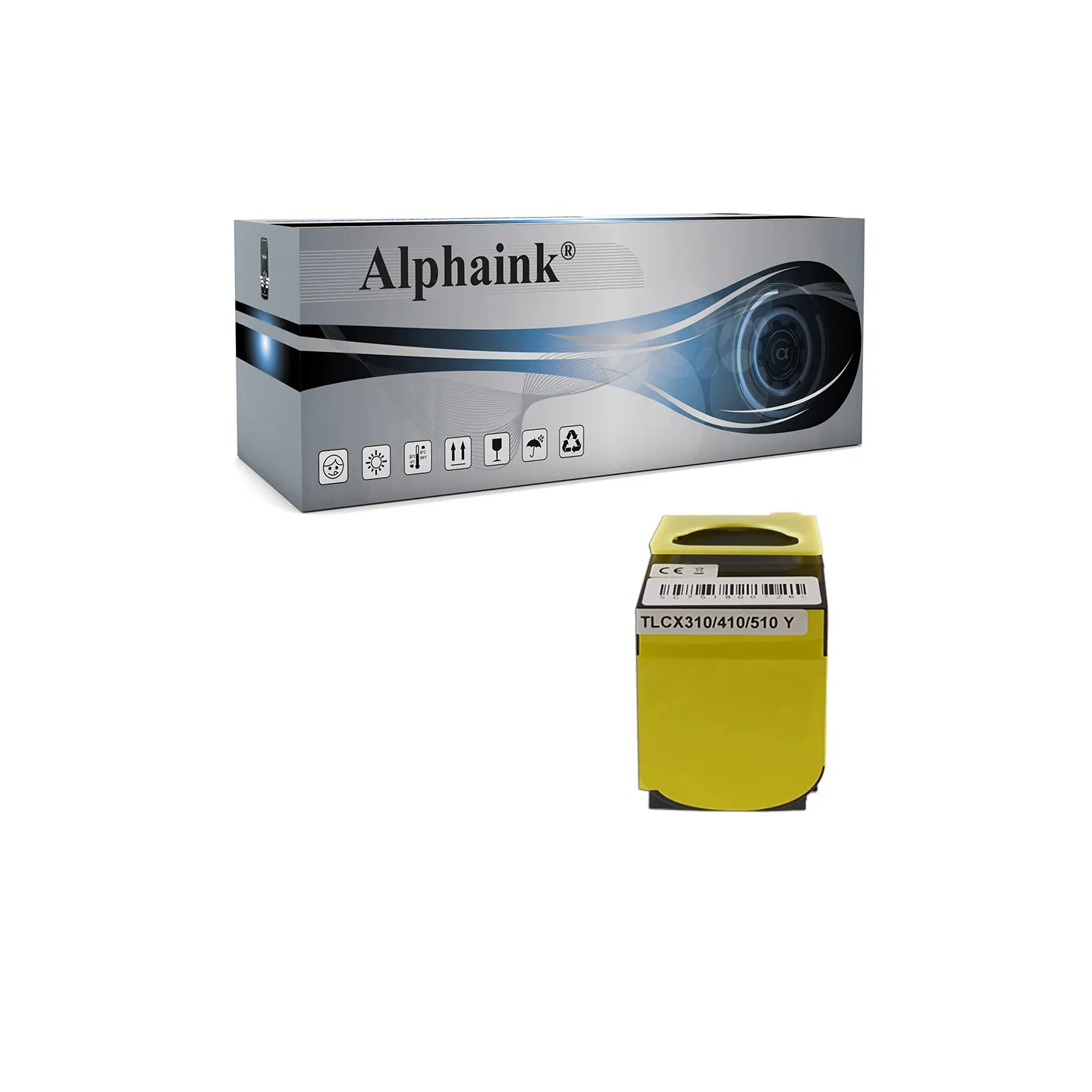 Toner compatibile per LEXMARK CX310Y | Alphaink - Qualità e Risparmio