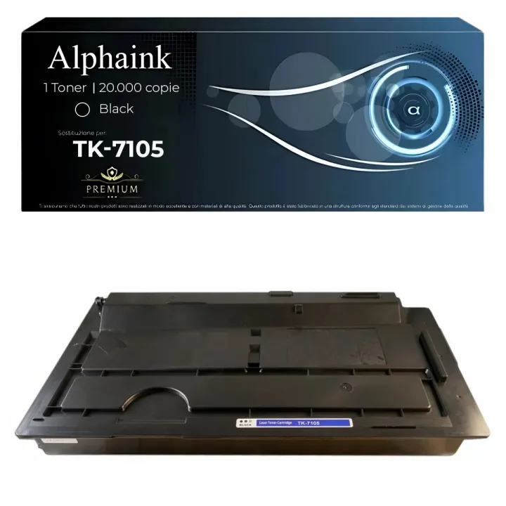 Toner compatibile per KYOCERA TK7105 | Alphaink - Qualità e Risparmio