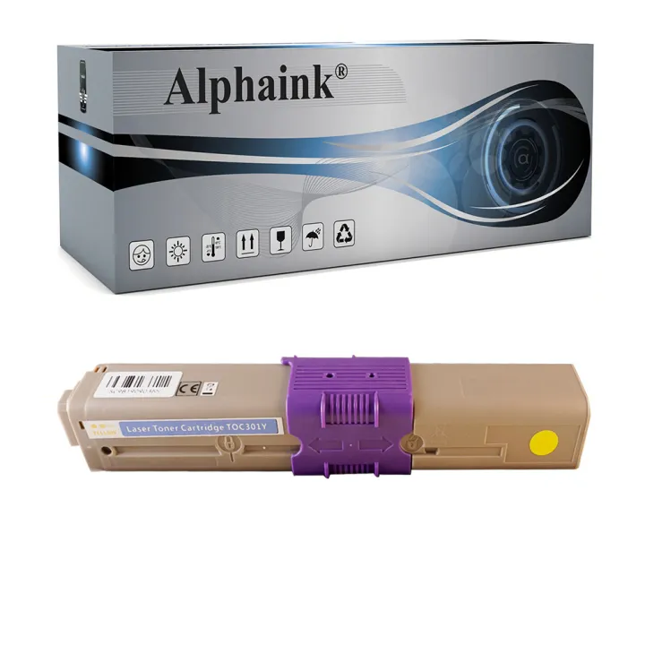 Toner compatibile per OKI SYSTEM OKIC321Y | Alphaink - Qualità e Risparmio