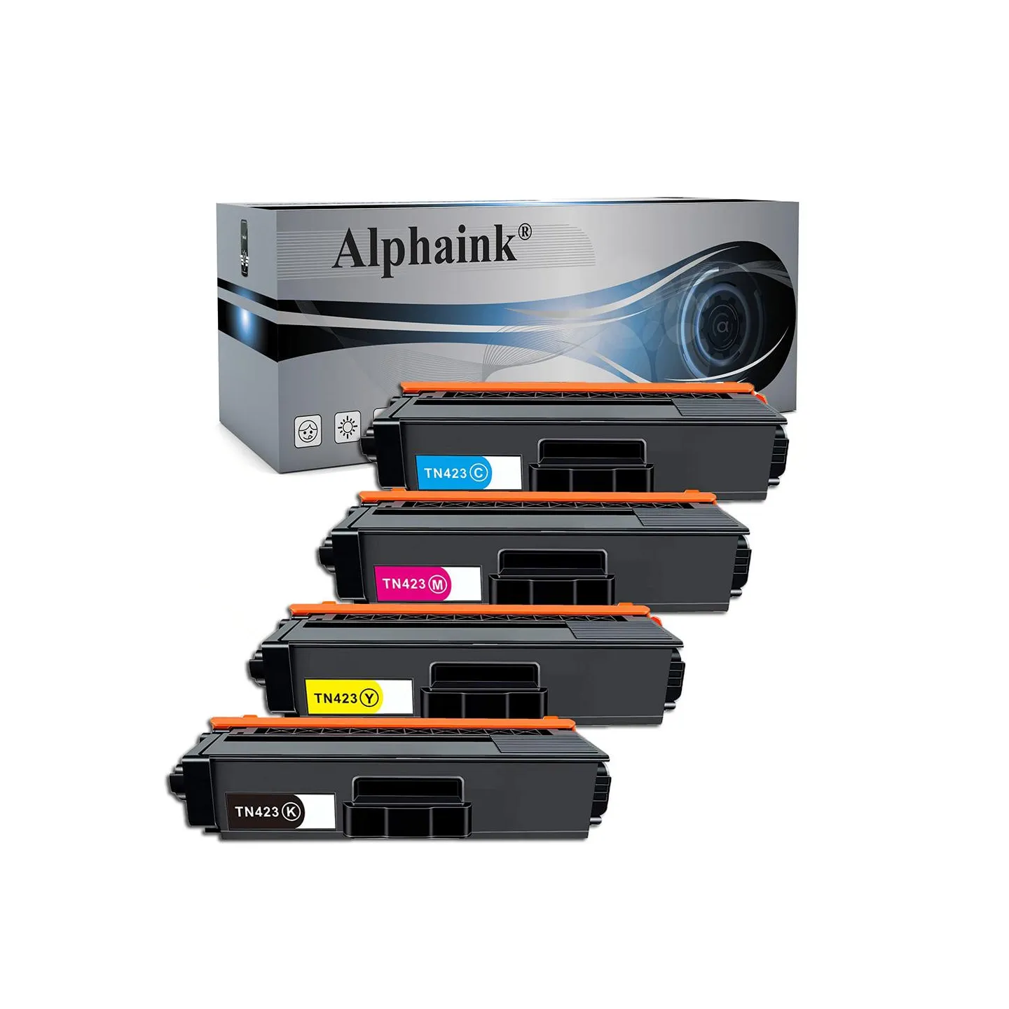 Toner compatibile per BROTHER TN423KIT4 | Alphaink - Qualità e Risparmio