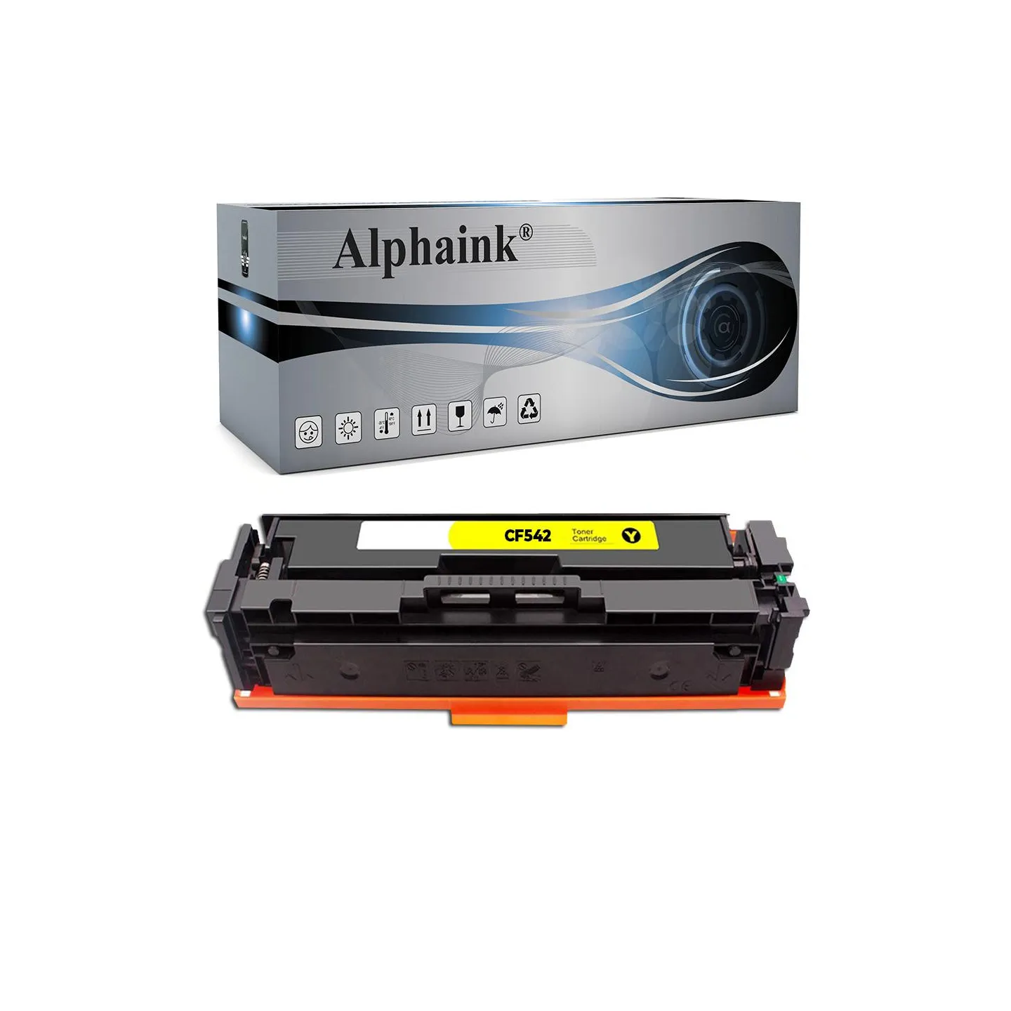 Toner compatibile per HP  CF542A | Alphaink - Qualità e Risparmio