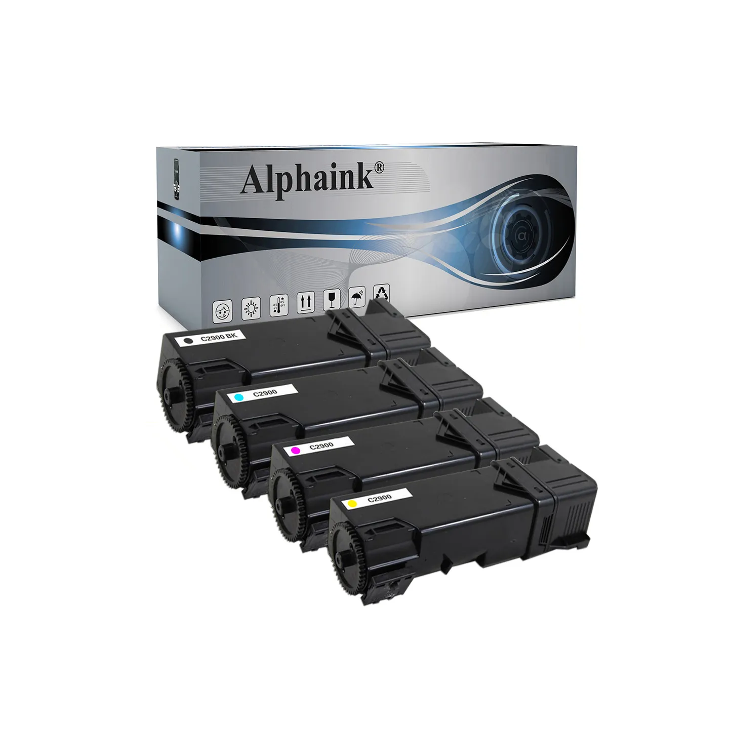 Toner compatibile per EPSON C2900KIT4 | Alphaink - Qualità e Risparmio
