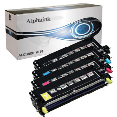AI-C3800-KIT4 4 Toner Compatibili per Epson Aculaser AI-C3800